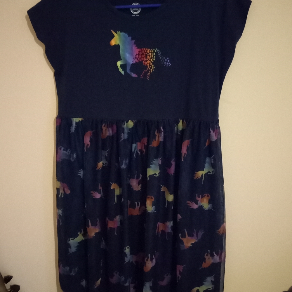 Girls unicorn dress